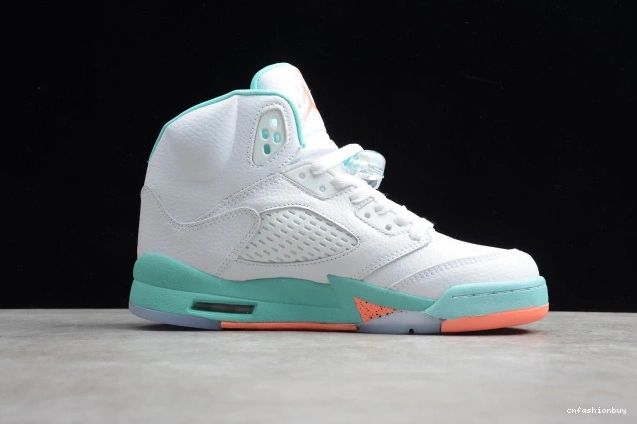 5 440892-100 Aqua Air Jordan GS Light 0814